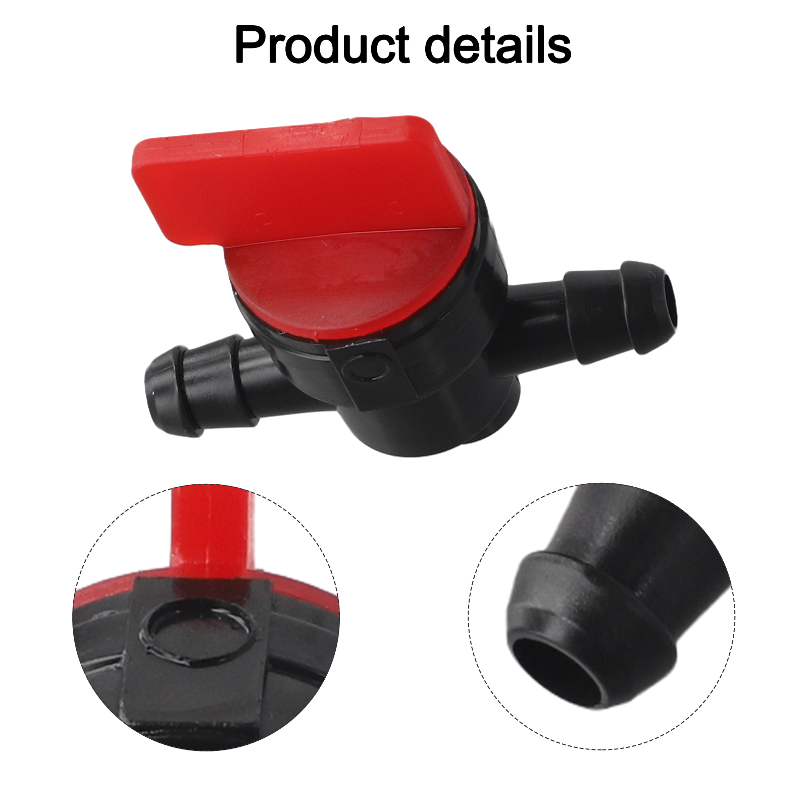 Power Tools Red - Katup Penutup Warna Hitam Merah, Klem