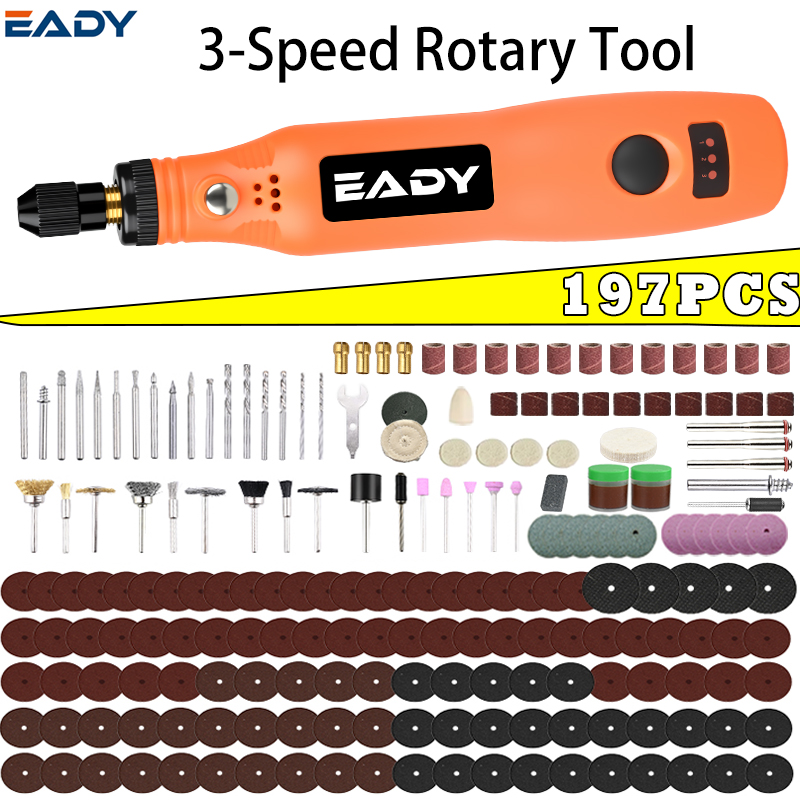 Power Tools For Woodworking - Perangkat Perkakas Putar Tanpa Kabel USB