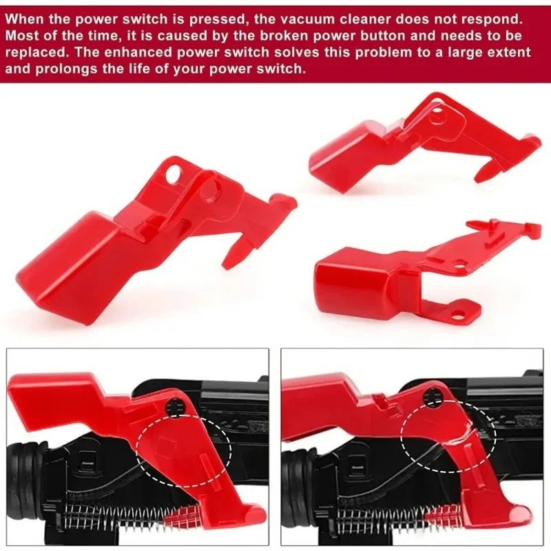 Power Tools Red - Untuk Tombol Sakelar Penyedot Debu Alat