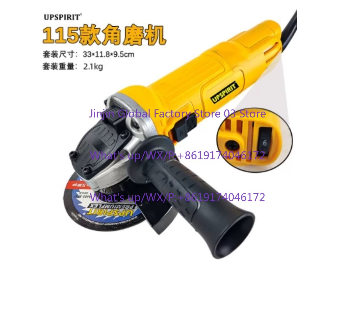 Power Tools For Woodworking - Penggiling Sudut Elektrik 125Mm 1250W Penggiling