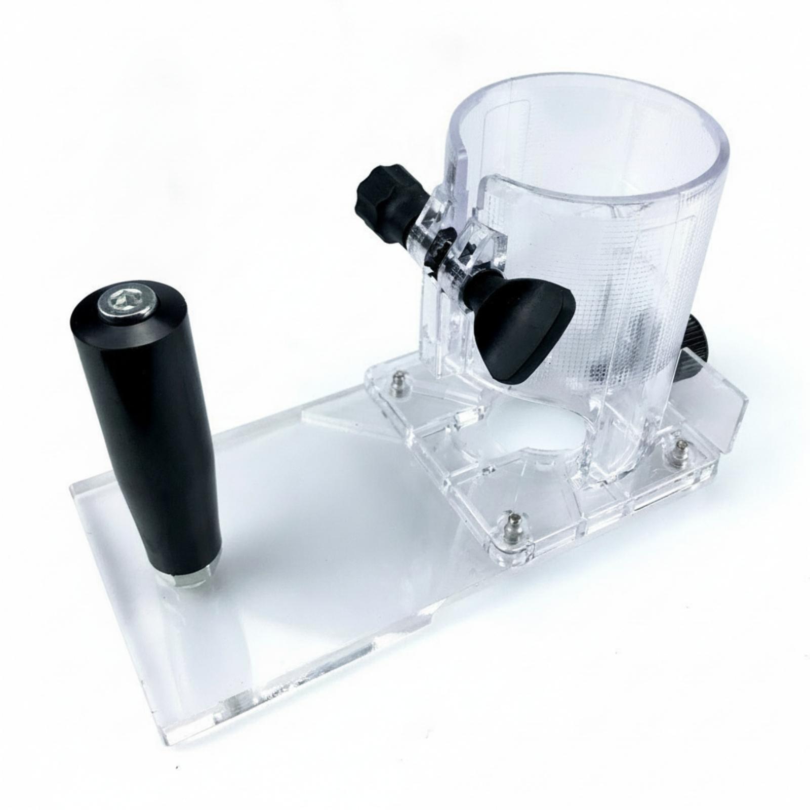Router Trim Base - Pelat Dasar Router Akrilik Transparan, Alat