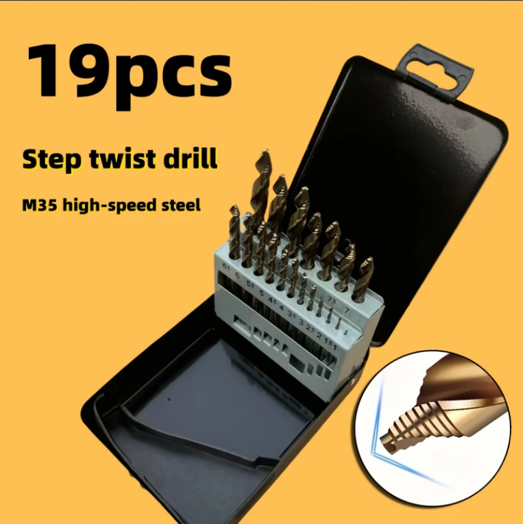 Power Tools Kobalt - 19Pcs Set Mata Bor Putar Kobalt