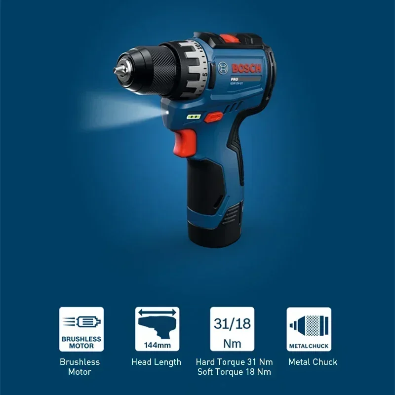 BOSCH GSR12V-31 Bor Listrik Ta - Cordless Drill Driver ulasan dan harga
