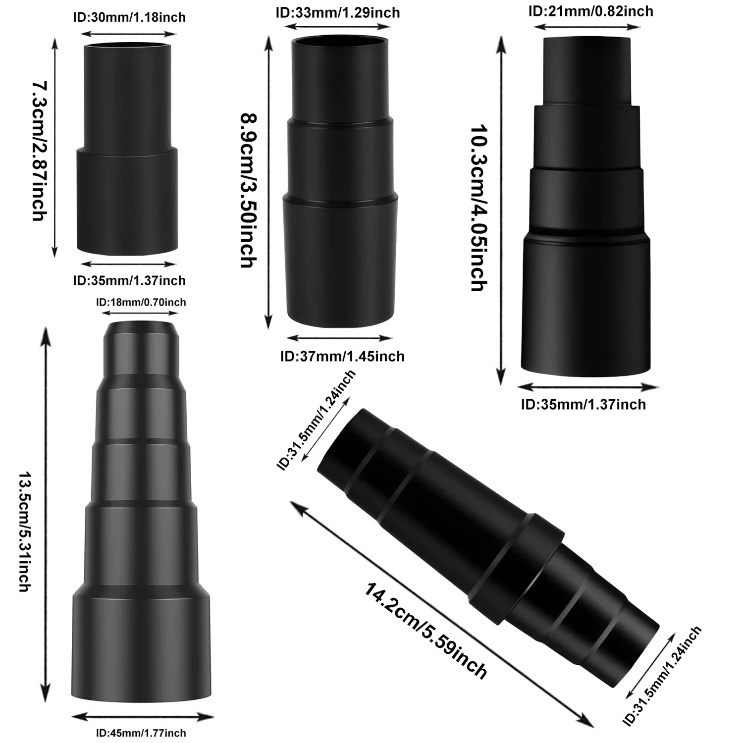 1-4 Buah Adaptor Selang Vakum  - Power Tools Youtube ulasan dan harga