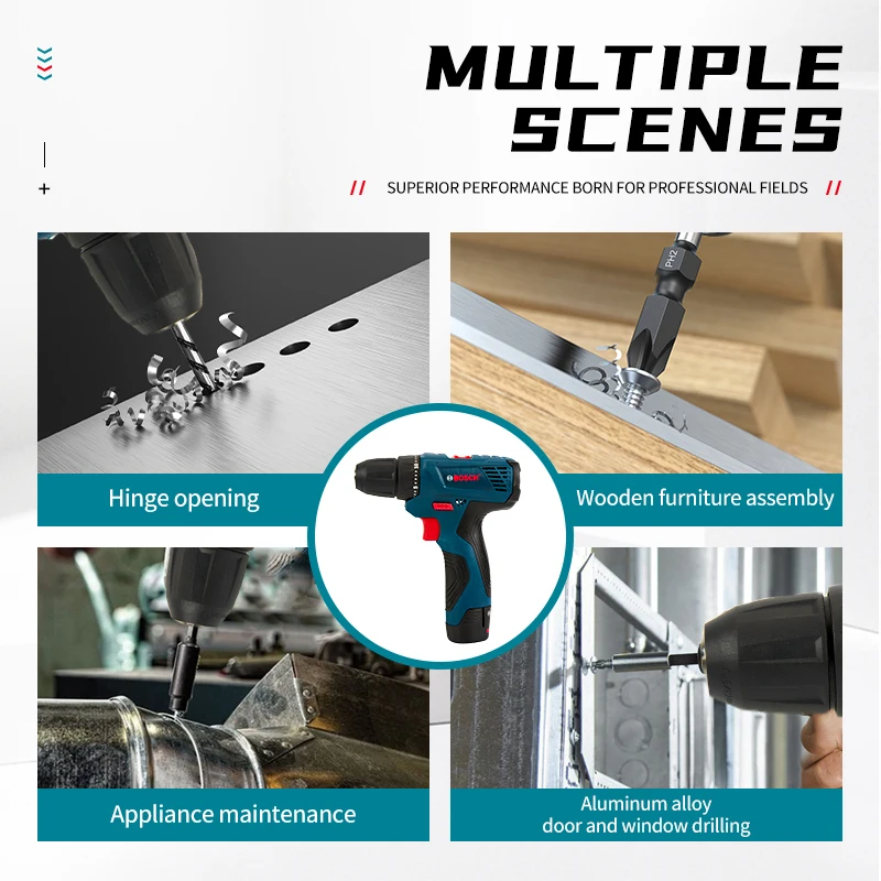 Bor Listrik Profesional Bosch  - Power Tools Impact ulasan dan harga