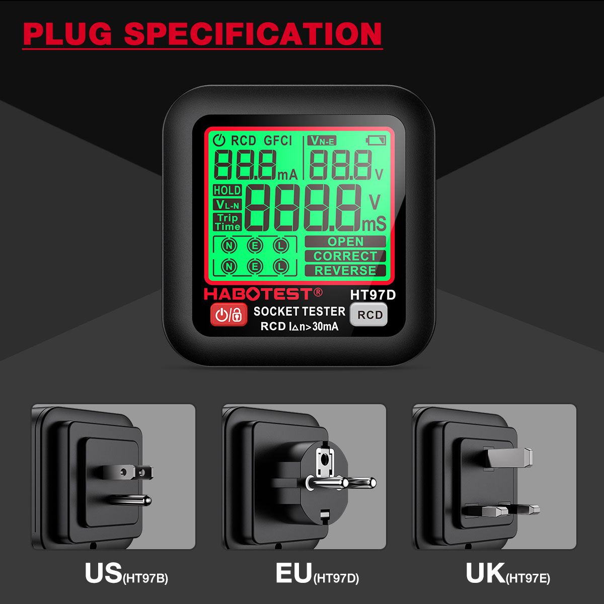 HT97 soket Tester Pro Digital, - Power Tools Uk Review ulasan dan harga
