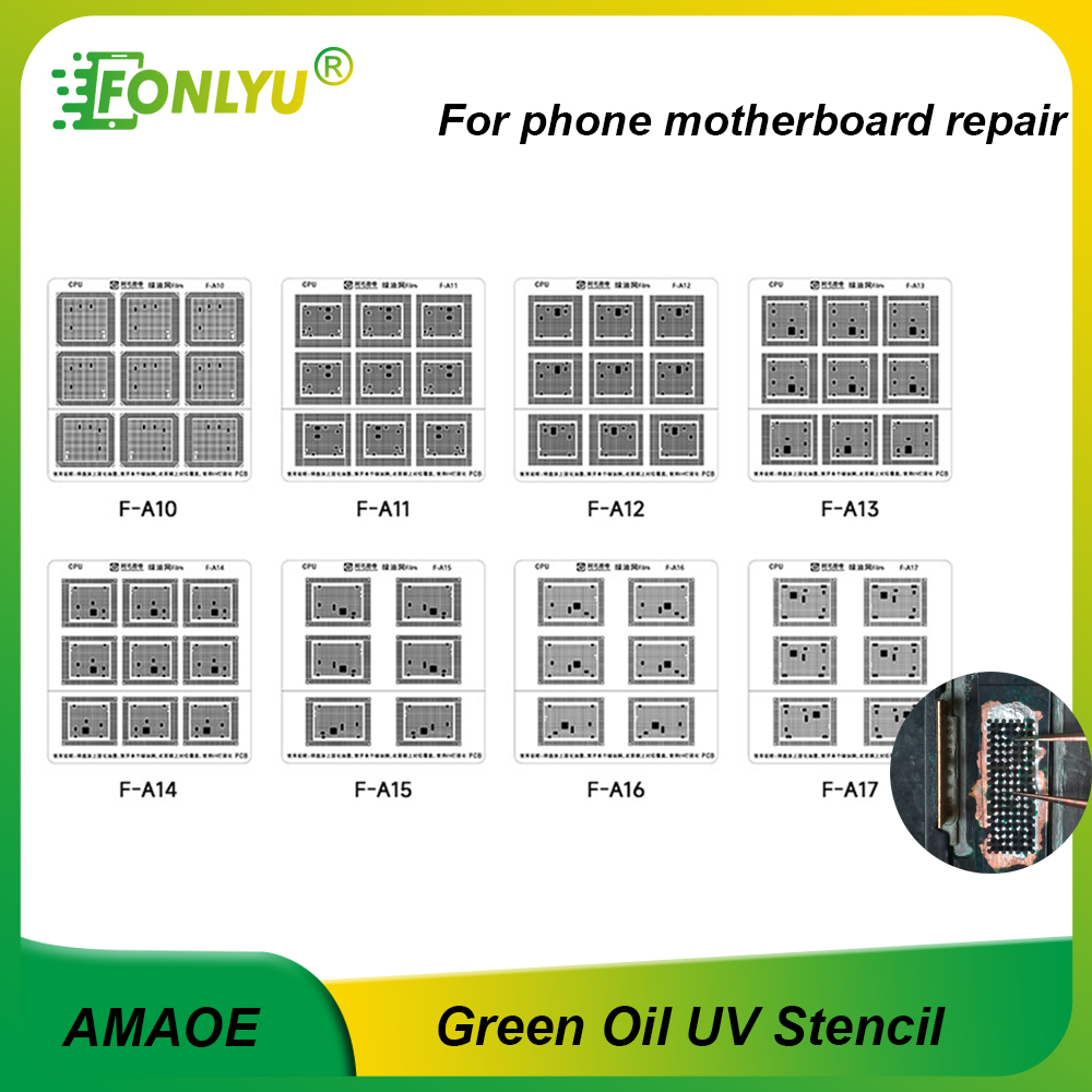 AMAOE Kit tinta masker Solder  - Power Tools Green Color ulasan dan harga