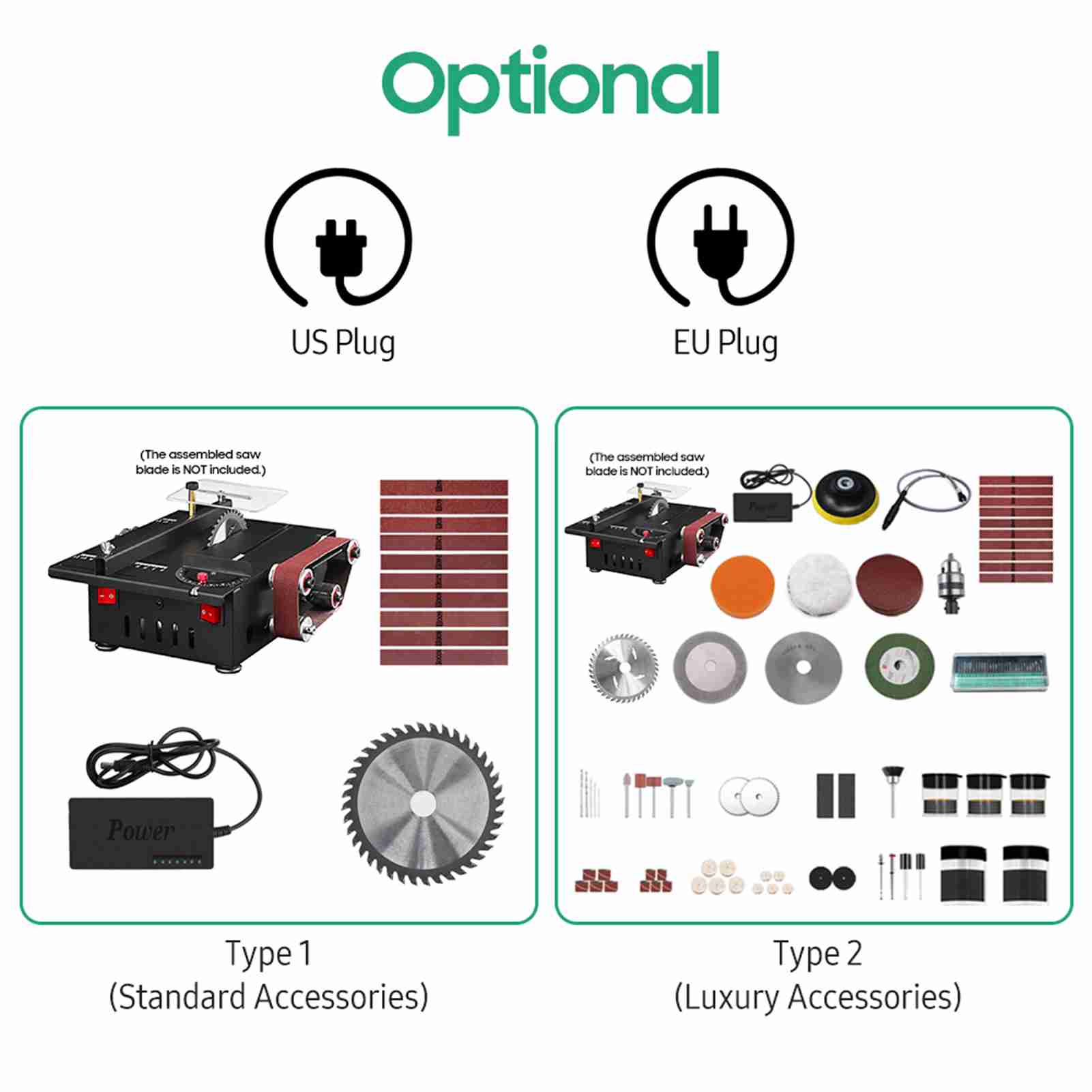Gergaji Bangku Mini 200W dan S - Circular Saw Cordless ulasan dan harga
