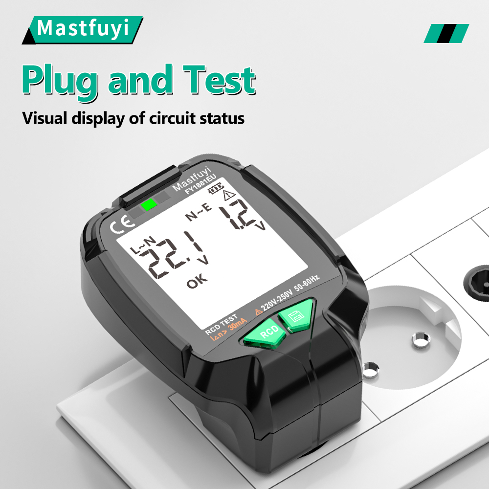 MASTFUYI FY1881 soket penguji  - Power Tools Uk Review ulasan dan harga