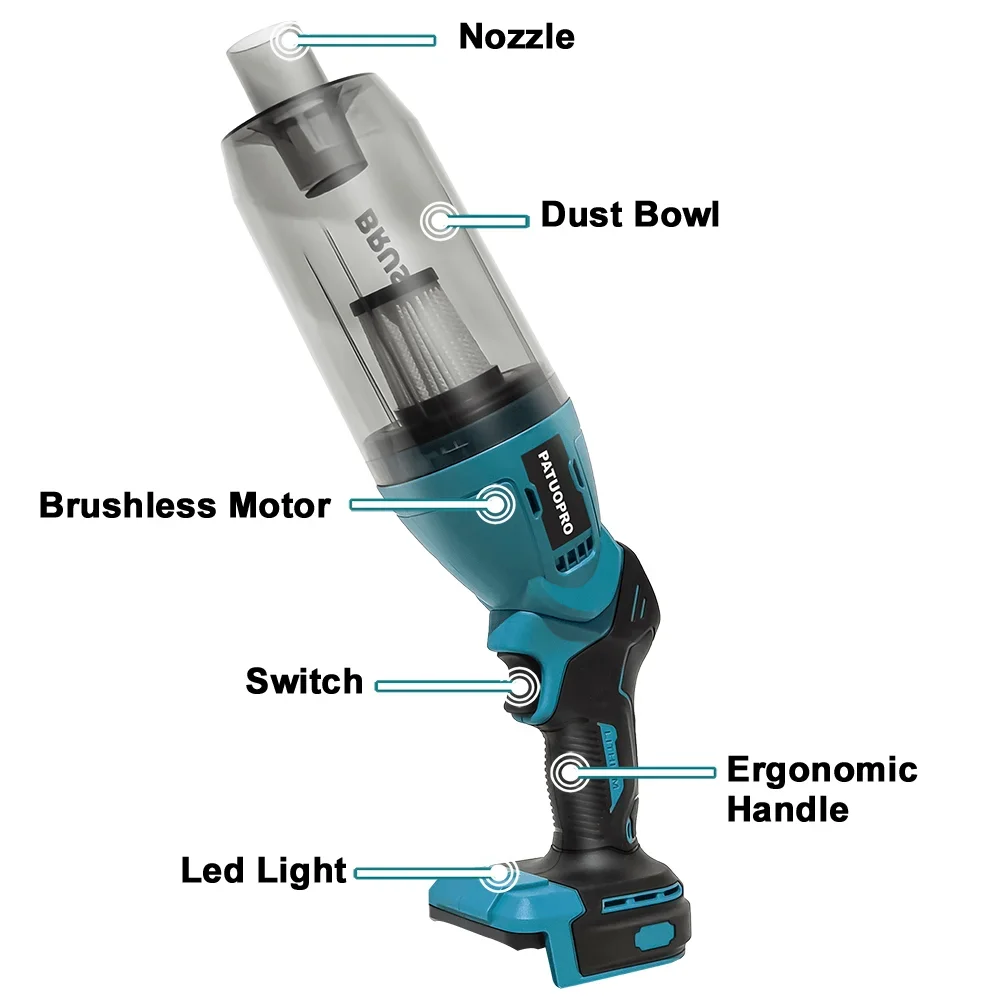 Penyedot Debu Listrik tanpa si - Power Tools Keyboard Manager ulasan dan harga