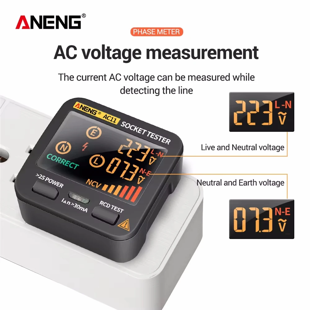 ANENG AC11 soket Cerdas Digita - Power Tools Uk Review ulasan dan harga
