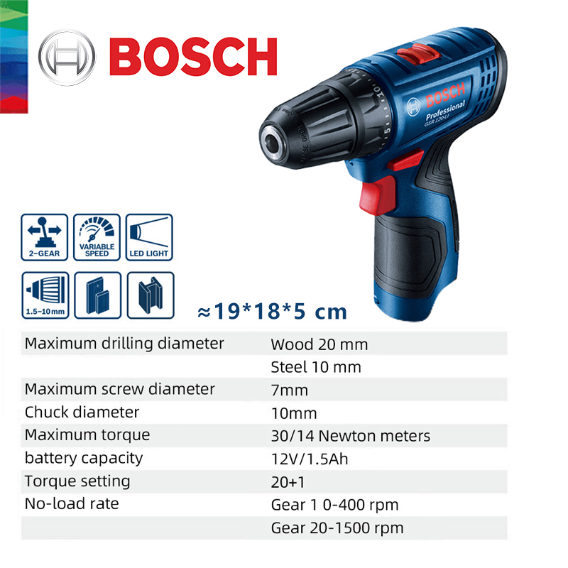Bosch GSR 120-LI 12V Bor Listr - Power Tools For Woodworking ulasan dan harga