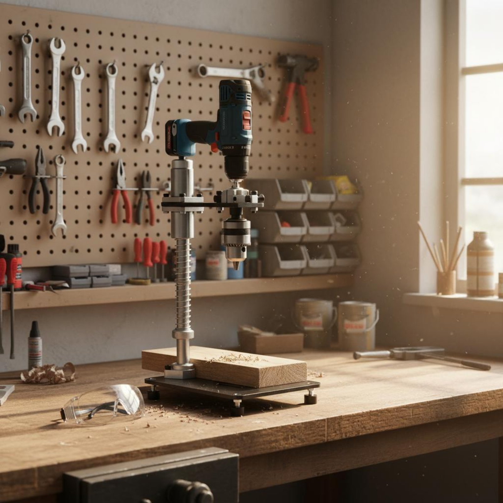 Penyangga Bor Tangan Stabil de - Power Tools Guide ulasan dan harga