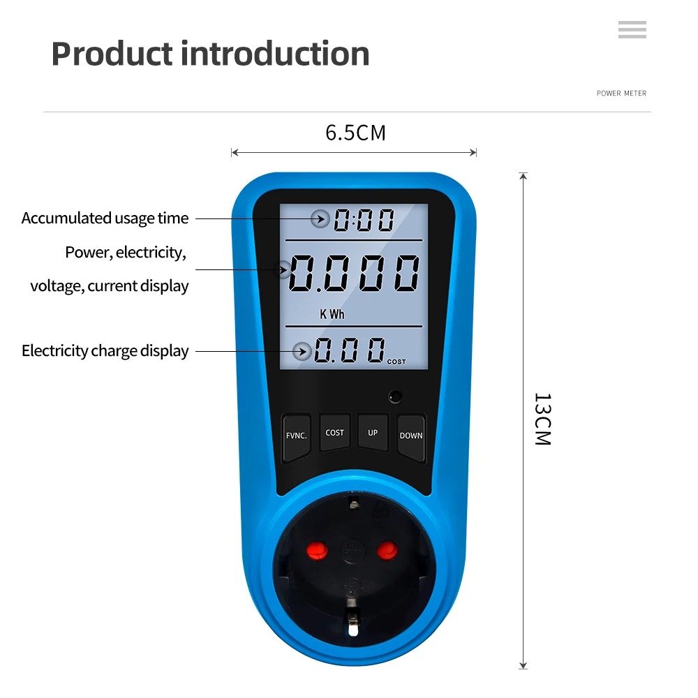 Meteran Arus Digital AC 230V M - Power Tools Uk Review ulasan dan harga