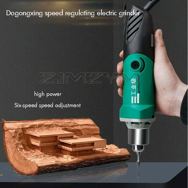 Mesin Ukir Kayu Listrik 6-Posi - Power Tools For Woodworking ulasan dan harga