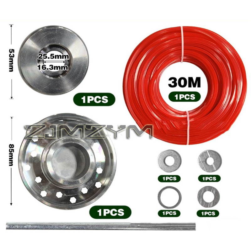 Kepala Pemangkas Campuran Alum - Power Tools Red ulasan dan harga