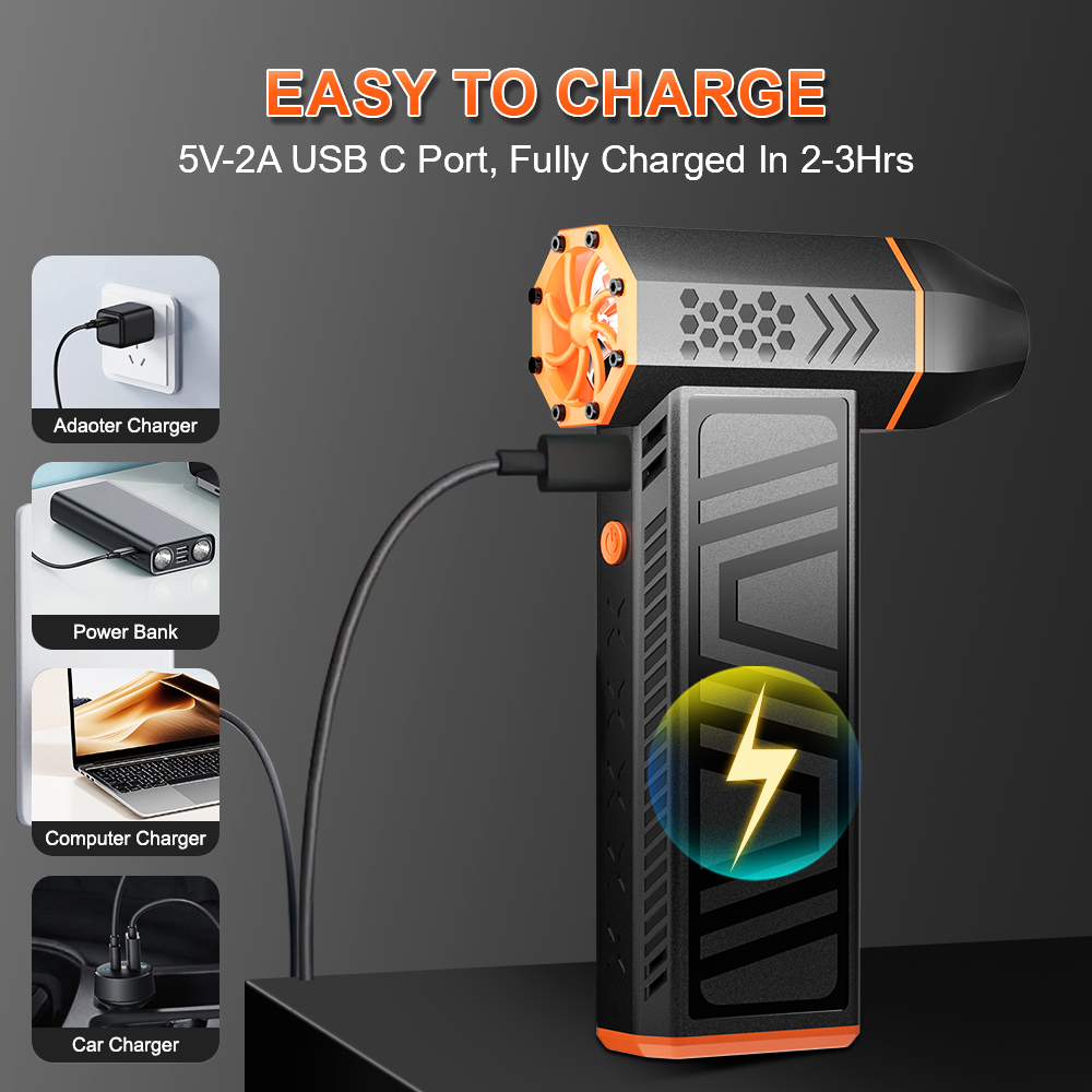 Peniup Udara Kipas Turbo Kuat  - Power Tools Keyboard Manager ulasan dan harga