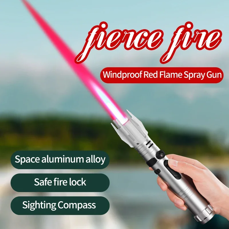 Metal Lightsaber pemantik api  - Power Tools Red ulasan dan harga